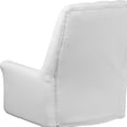 thumbnail image 7 of Scranton & Co Traditional Faux Leather Mid Back Swivel Office Chair in White, 7 of 7
