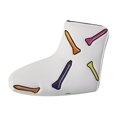 thumbnail image 2 of Vsenkes Golf Mallet Putter Cover Wear Resistant Easy Cleaning Club Cover White, 2 of 9
