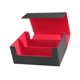 thumbnail image 5 of Caja de almacenamiento de de cartas para novias, novios, cartas de fútbol, cartas de hockey Negro Rojo, 5 of 8
