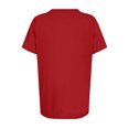 thumbnail image 3 of AherBiu Summer Tops for Women Basic Comfy Tshirt Short Sleeve Crewneck Casual Loose Fitted Top Tees, 3 of 4