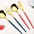 thumbnail image 3 of GHSDFBB Reusable Utensils Set with Case, Reusable Travel Flatware，Travel Silverware Set with Case ，Reusable Travel Flatware for Home Office School Camping, 3 of 7