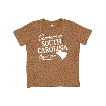 

Inktastic Someone in South Carolina Loves Me Gift Toddler Boy or Toddler Girl T-Shirt