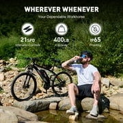 Viribus 26 Electric Mountain Bicycle for Adults, 350W
