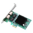 thumbnail image 2 of Para Intel 82575Eb Chip Dual 2 Rj45 Puerto Lan Gigabit Ethernet Adaptador De Tarjeta De Red Pci-E 1000M sonducket EL007824-00, 2 of 6