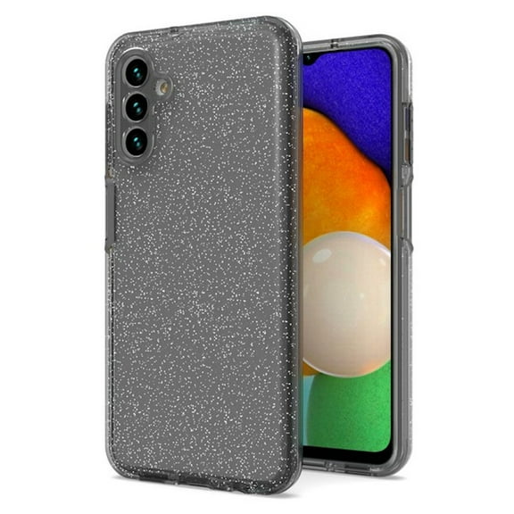 Full Glitter Hybrid Protective Case for Samsung Galaxy A13 5G - Black