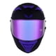 thumbnail image 4 of Casco Bkr Falcon Negro Mate Mica Morada Cerrado Svs Morado negro XL, 4 of 6