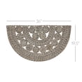 thumbnail image 4 of VHC Brands Celeste Blended Pebble Indoor/Outdoor Half Circle Rug 19.5x36, 4 of 6