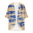 thumbnail image 4 of NJDVHB Cardigan d'Hiver pour Femmes, Blouse Décontractée à Manches Longues avec Poche, 4 of 5