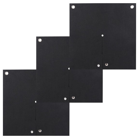 (6mm) Welding Blanket Fireproof, 3 Pack 12'' x 12'' Heat Shield Welding Pad, Brazing Heat Shield for Torch, Brazing Blanket for Pipe Soldering, Flame Resistant Brazing Mat for Plumbing, HVAC