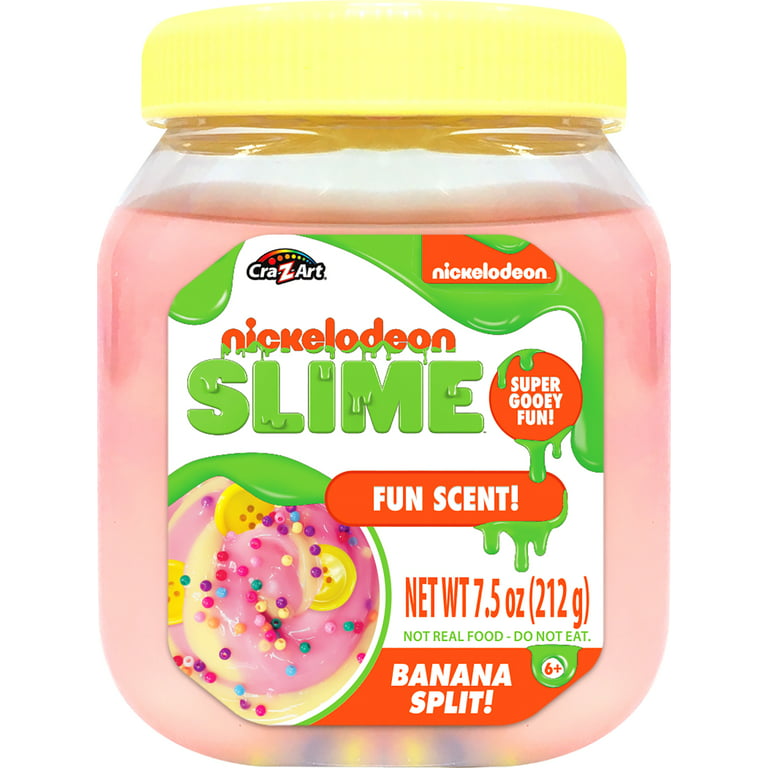 Cra-Z-Art Nickelodeon Slime, Fun Food Scent Slime Jars