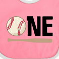 thumbnail image 4 of Inktastic 1st Birthday Baseball Boys First Boys or Girls Baby Bib, 4 of 4