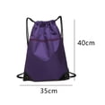 thumbnail image 2 of Drawstring Backpack Gym Bag Sackpack String Sack Pack Bags, 2 of 5