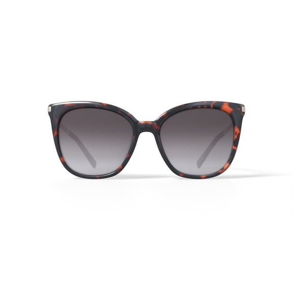 Oscar Women's Rx'able Fashion Sunglasses, O1318, Tortoise, 55-17-144, with Case