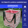 thumbnail image 3 of DURASACK® Home and Yard Tote, Heavy Duty, 16"L x 16"W x 20"H, Red Gingham, 3 of 9