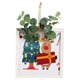 thumbnail image 1 of Cateissary Decoración colgante de Navidad, pequeño adorno de vacaciones, artesanía de interesante, colgante de Navidad, colgantes para Kits de decoración para fiestas alce blanco, 1 of 6