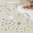 thumbnail image 2 of 300Pcs 10 Styles Tibetan Style Spacer Beads Silver Loose Beads Metal Beads Smooth Bracelet Beads Finding for Earrings Necklace Bracelet Jewelry Making DIY Craft Silver, 2 of 9