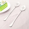 thumbnail image 4 of Couple Christmas Gifts for Women Men His Her Ice Cream Spoons for Boyfriend Girlfriend Valentines Day Gift for Wife Husband Anniversary Engagement Gifts for Fiance Fiancee I Love You Gifts for Him Her, 4 of 7