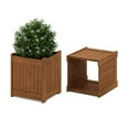 thumbnail image 4 of Furinno FG16011 Tioman Teak Hardwood Planter Box, 4 of 5