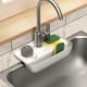 thumbnail image 3 of Xihbxyly Escurridor de Grifo, Diseño de Rápida Recolección de Agua, Tapete Antideslizante para Encimera, Apertura Ajustable para Un Uso Versátil, Organizador para Fregadero de Cocina, Fácil Almacenam, 3 of 5