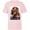 Soft Pink, variant on Star Wars Obi-Wan Kenobi Character Poster - Short Sleeve T-Shirt for Kids - Customized-White
