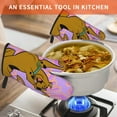 thumbnail image 5 of Happy Scooby Doo Microwave Gloves Anti Scalding Heat Resistant Oven Mitts Set Of 2 For Kitchen Cooking Baking Grilling BBQ, 5 of 8