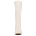 thumbnail image 3 of Unique Bargains Women's Knee High Block Heels Round Toe Zip Boots, 3 of 7