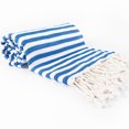 thumbnail image 3 of Striped Beach Towels | 100% Turkish Cotton | Soft & Quick Dry-Blue, 3 of 10