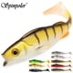 thumbnail image 2 of Spinpol Vigour - Señuelo de pesca para percas (7 cm, 11 cm, 14 cm), cebo blando para sábalo, UV-Active Wobble Craft, cebo de goma para peces nadadores para percas, lucios y luciopercas, 2 of 5