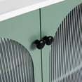 thumbnail image 5 of 34.25 in High Cabinet - Two Handles (Black & Gold) for Custom Decor - Bathroom - Add Unique Charm, 5 of 7