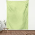 thumbnail image 4 of Ambesonne Striped Fabric by the Yard Upholstery, Vertical Lines Retro Summer, 2 Yards, Apple Green and White, 4 of 5
