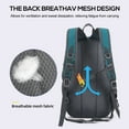 thumbnail image 5 of backpack,Water Resistant 20l Water Resistant Qisuo Mewmewcat Huiop, 5 of 7