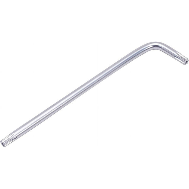 HUGFEGWE T30 Clé à Molette Torx Étoile Longue Inviolable en Forme de L Nickelage 1Pcs CJB91-23214