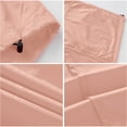 thumbnail image 6 of TrendOFT Women's Lightweight Hooded Raincoat Waterproof Packable Active Outdoor Rain Jacket Light Pink L, 6 of 8