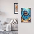 thumbnail image 5 of Disketp Colorful Underwater Shark Decorative Light Switch or Outlet Wall Plate with Safety Cover-Style V, 5 of 6
