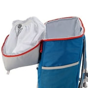 Quechua Hiking 36 Can Cooler Backpack , Blue Multi