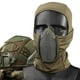 Tactical Full Face Steel Mesh Mask Hunting Airsoft Paintball Mask - image 2 of 4
