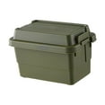 thumbnail image 2 of serony Boîte de Rangement Extérieure Camping Voyage Randonnée Barbecue Organisateur de Coffre de Voiture Vert, 2 of 9