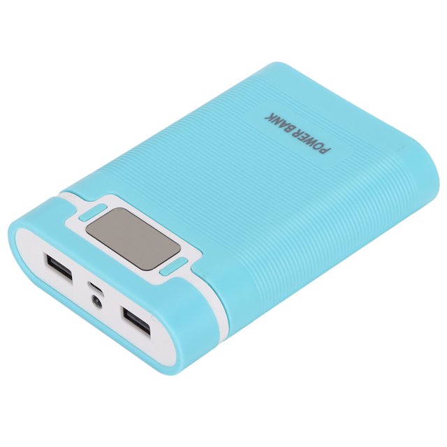 DIY Power , Reliable Wide Use 2 Way Charging Light Weight Overcurrent Full Care Mobile Battery Box for Mobile Phone Black,White,Red,Blue
