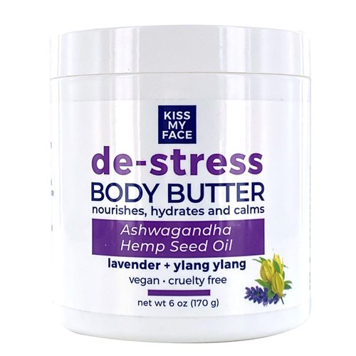 Kiss My Face Lavender Ylang Ylang Body Butter, 6 Oz