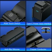 PS5 Controller Charger, ESYWEN PS5 Accessories,Charging Station for PS5 Controller with LED Indicator