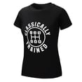 thumbnail image 6 of Classically Trained Women’s Cotton Short Sleeve T-Shirt HD Graphic Print Casual Crew Neck Tee 2XL, 6 of 7