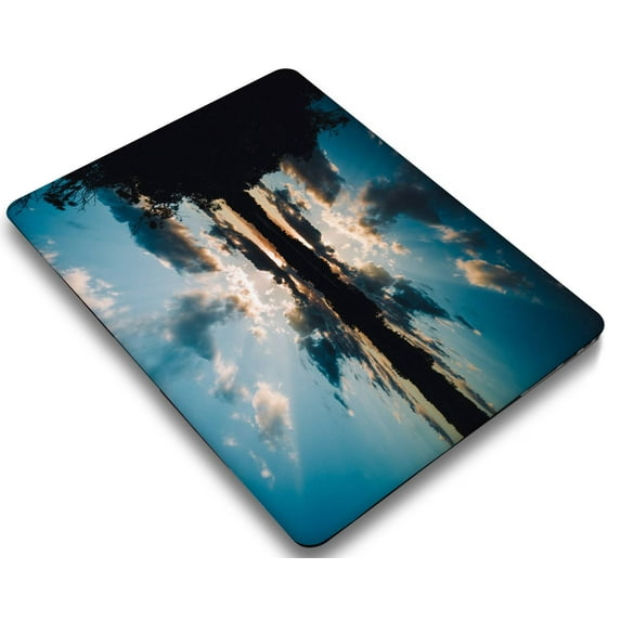 KSK KAISHEK Plastic Hard Shell Case Compatible with 2017-2014/2013//2012/2011/2010 Release Old Version MacBook Air 13 inchs No Touch Model: A1466 & A1369 Sky Series 0290