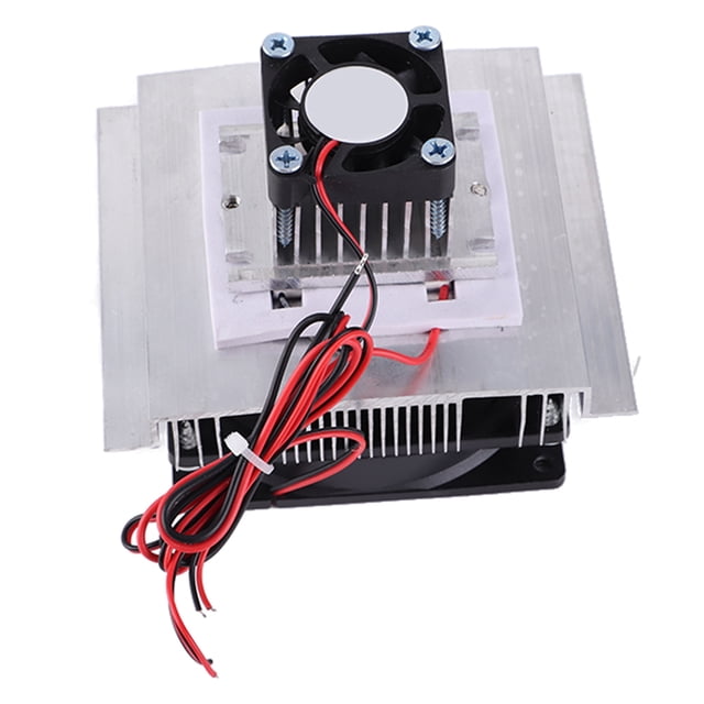 Módulo termoeléctrico de placa Peltier, módulo de sistema de refrigeración Kit de enfriador Peltier de gestión térmica DIY para refrigeración de espacios pequeños(01#)