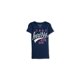 thumbnail image 1 of Aeropostale - Camiseta con adornos de purpurina para mujer, azul, grande Aeropostale Camiseta adornada, 1 of 1