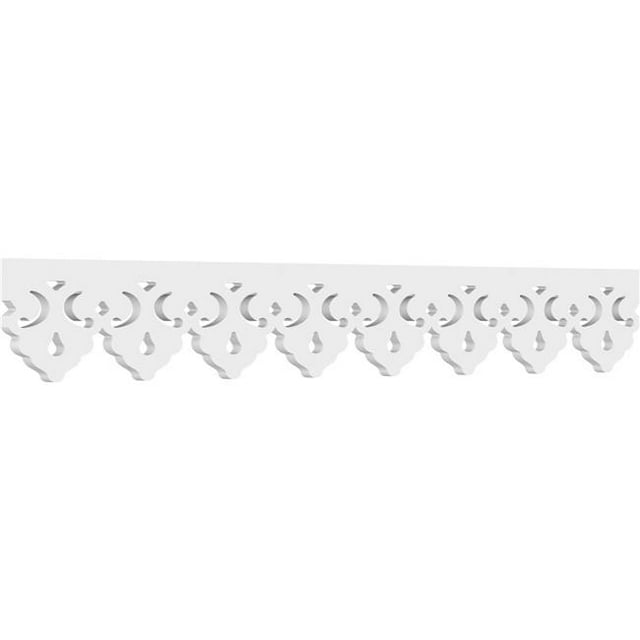 Ekena Millwork RUNP06X0625X48MRK 6 x 48 Po. Pitch 0.62 Po. Garniture de Course en PVC Grade Architectural Markham