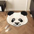 thumbnail image 5 of Cute Animal Head Shape Carpet Thick Washable Non Slip Absorbent Area Rug Foot Mat For Bedroom Bathroom Kitchen Kid's Room Decoration, 5 of 6