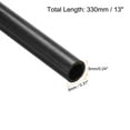 thumbnail image 2 of Uxcell 2Pcs Carbon Fiber Tube 6 x 8 x 330mm Pultruded Carbon Fiber Tubing for RC Airplane Kite Wing Quadcopter Arm, 2 of 5