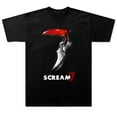 thumbnail image 2 of Scream 7 Ghostface Movie Merch  Summer Unisex Short-sleeved T-shirt Fashion Y2K Printed Casual Stylish Design Tee, 2 of 3