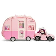 Na Na Na Surprise 575672EUC Kitty Cat Camper Playset Pink
