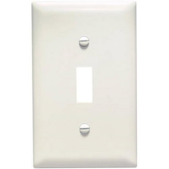 TP1LACC100 1 Gang 1 Toggle Opening Nylon Wall Plate